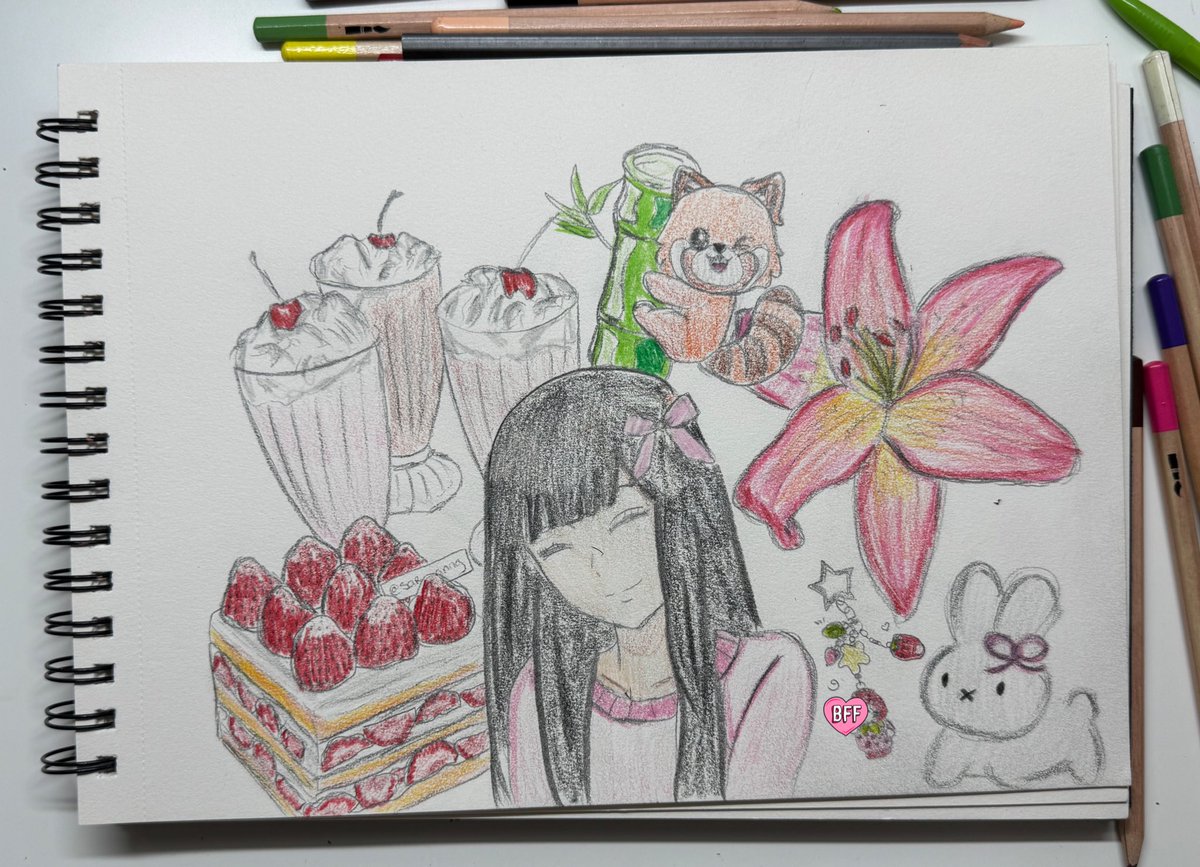 saranng_hae's tweet photo. Bonnn ça va je m’attendais à pire (le gâteau et la fleur miam) https://t.co/BVzkS8uZEa