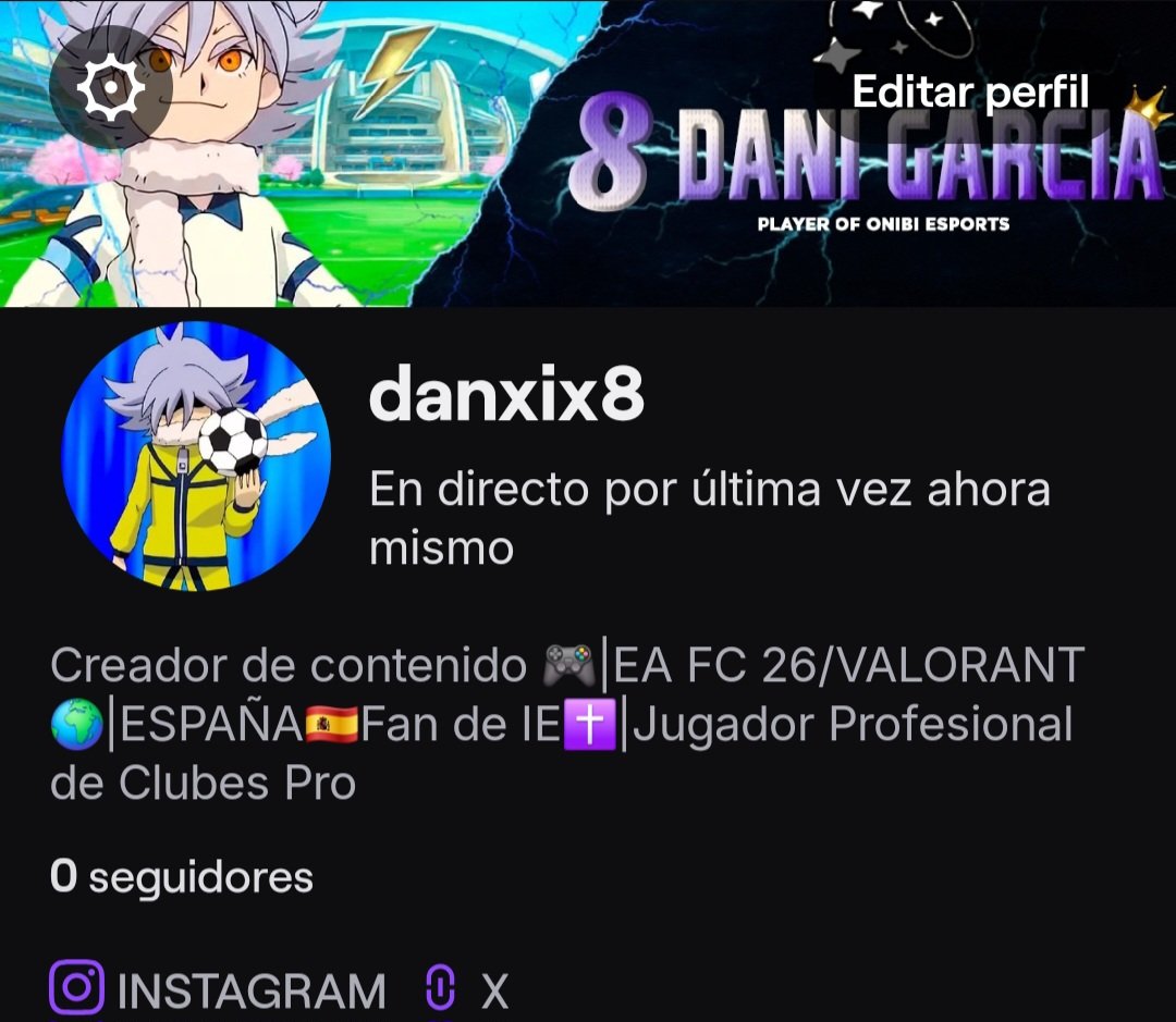 danigarciaaa8's tweet image. Se agradece si me seguis en Twitch, empezare a hacer directos mas regularmente todos los dias de Valorant, Ea Fc 26 y muchos mas juegos💜🎮