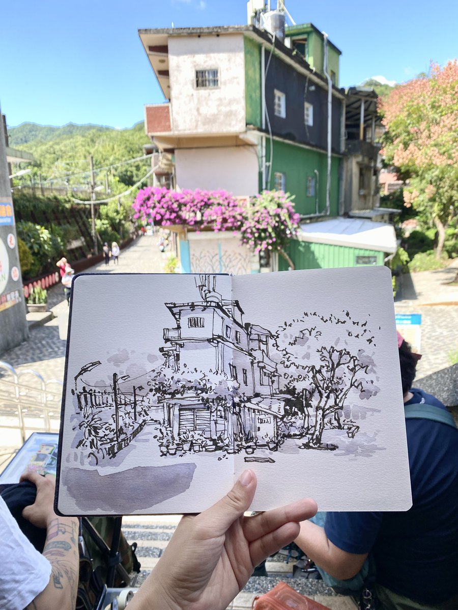 牡丹車站外
#橘枳繪日記