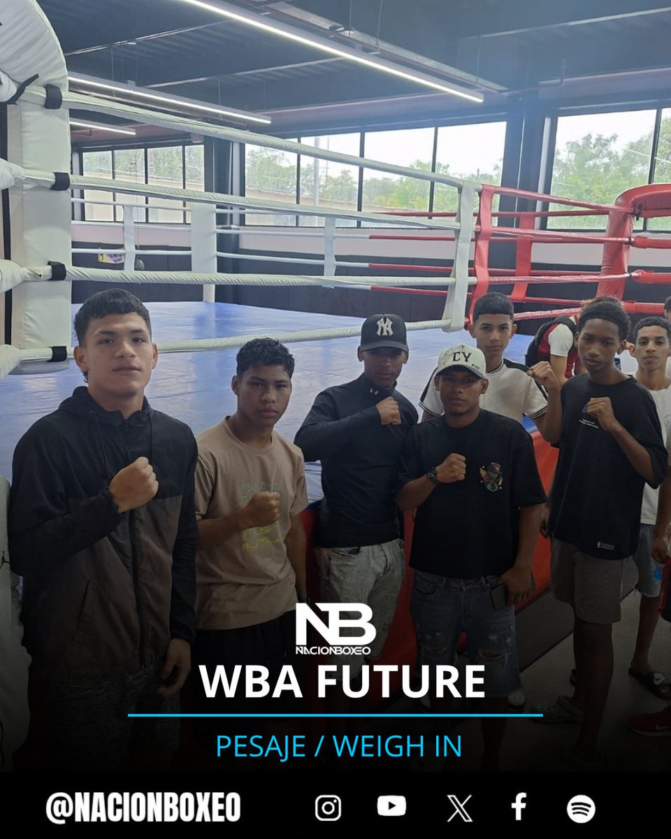 nacionboxeo's tweet image. Pesaje del WBA Future of Panamanian Boxing que se realizará esta tarde desde las 3:00 pm en el gimnasio del Colegio Papa Francisco en la ciudad de Chitré, Herrera.
#nacionboxeo #boxing #boxeo #boxeoolimpico #olympicboxing