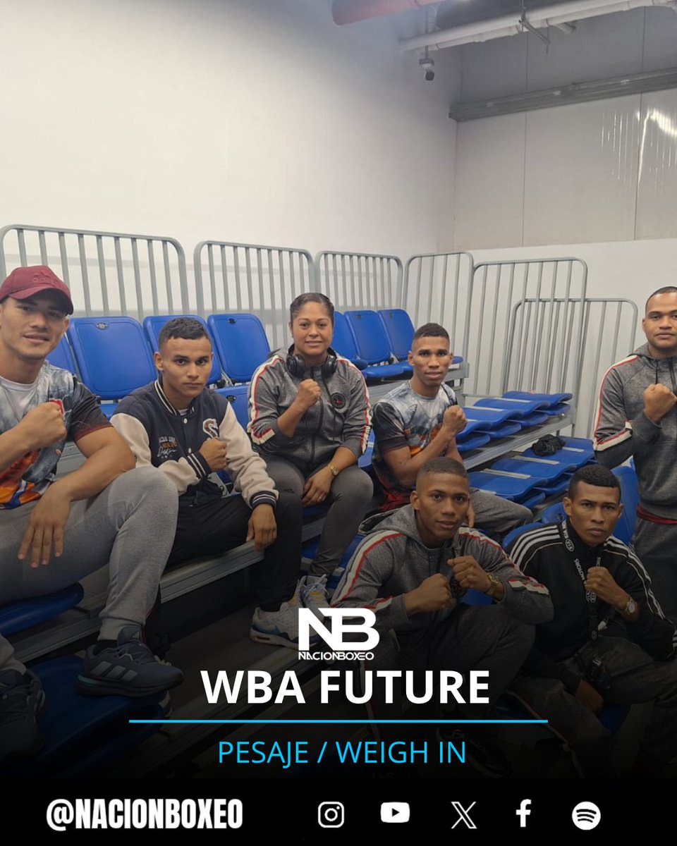nacionboxeo's tweet image. Pesaje del WBA Future of Panamanian Boxing que se realizará esta tarde desde las 3:00 pm en el gimnasio del Colegio Papa Francisco en la ciudad de Chitré, Herrera.
#nacionboxeo #boxing #boxeo #boxeoolimpico #olympicboxing