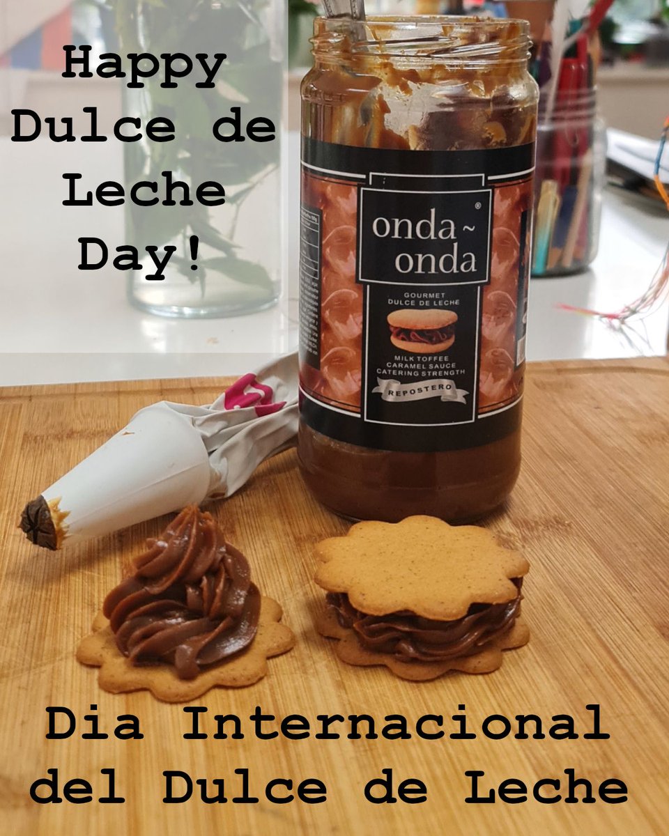Feliz Dia Internacional del Dulce de Leche!
Happy International Dulce de Leche day!

#InternationalDulceDeLecheDay
#DulceDeLecheDay
#DulceDeLecheLovers
#CelebrateDulceDeLeche
#DulceDeLecheAddict 
#OndaOnda

urushop.co.uk/pc/dulce-de-le…