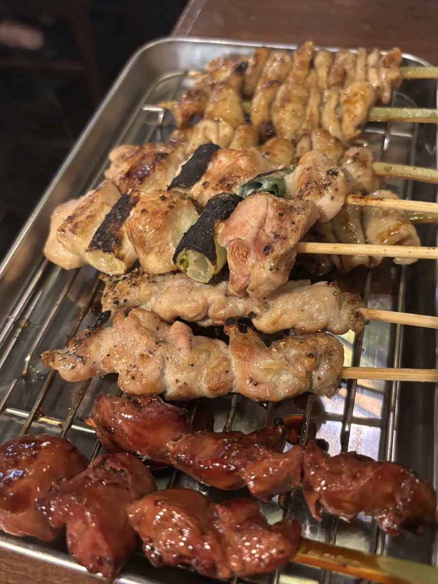 miz0521's tweet image. これぞ日本の焼き鳥。美味しすぎる🤤