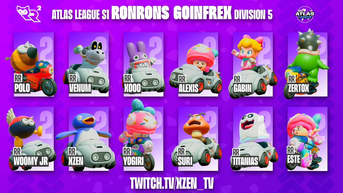 Nouveau jeu, nouvelle compétition, nouvelles bannières pour la <a href="/TeamRonrons/">Team Ronrons</a> 🐯🦁