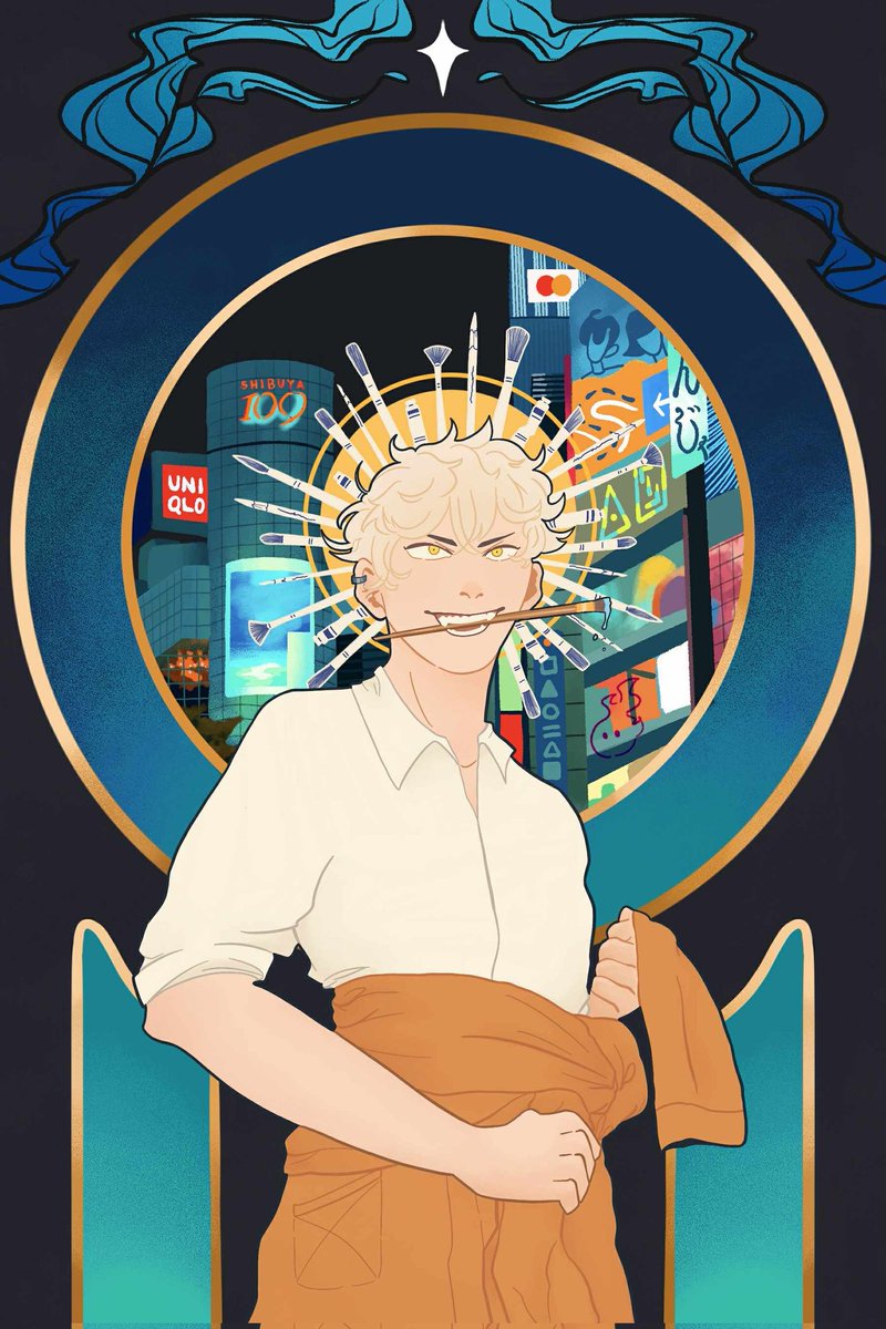 sunonseng's tweet image. found it 🫡 i love blue period ^^