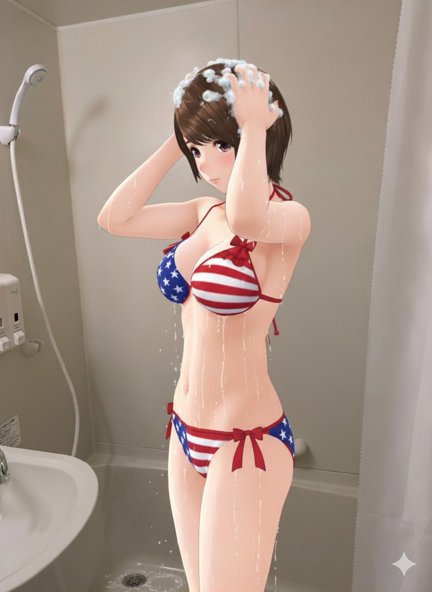 oregahama's tweet photo. 寧々さんのシャワータイム
#loveplus #ラブプラス #AIイラスト︎ https://t.co/xo3H8bghlW