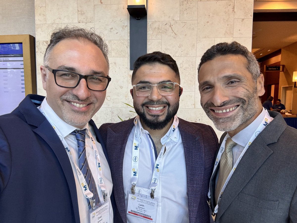 OmerRaheemMD's tweet image. The 26th Annual SMSNA Meeting is more than science — it’s education, collaboration, and friendship in action.
Honored to be part of a community shaping the future of sexual medicine!
#SMSNA2025 #LifelongLearning .⁦@CCAD⁩