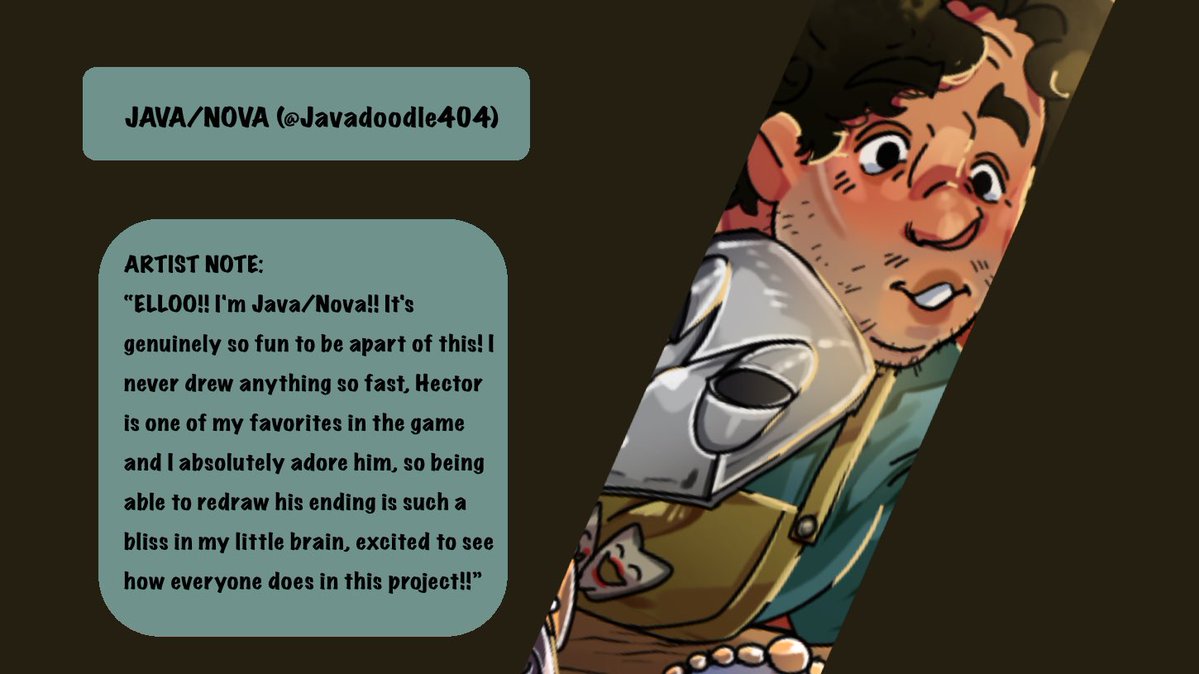 GLAM_EVERYTHlNG's tweet image. This drawing of Hector was finished back in september (my bad for not uploading it) and was done by Java/Nova!(@Javadoodle404)