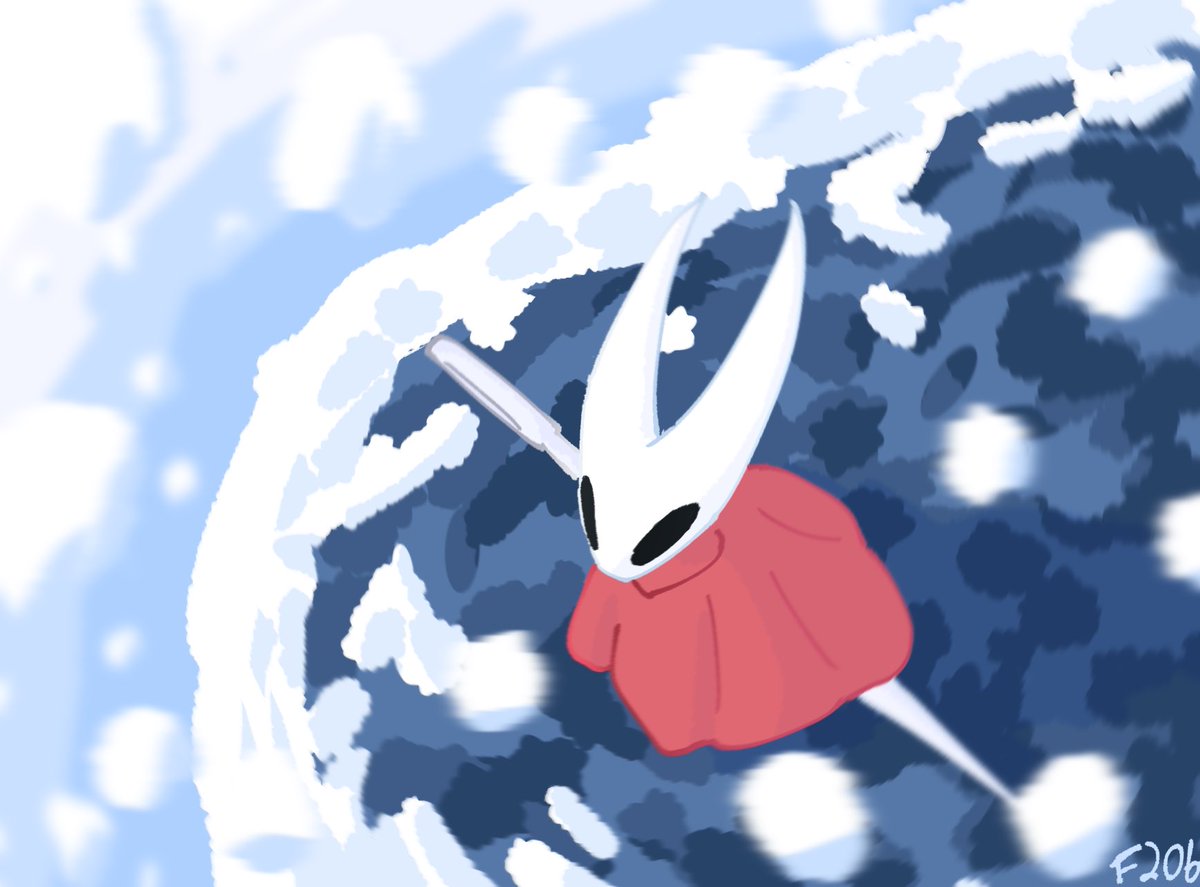 farris206's tweet image. Climbing a mountain #Silksong