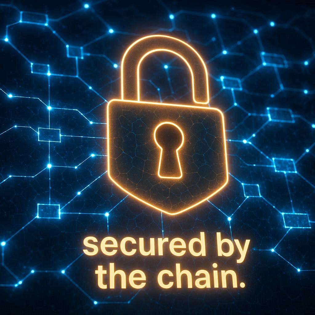 SportChain_'s tweet image. Blockchain brings unmatched transparency and security protecting data, assets and trust in a decentralized world. #BlockchainSecurity #DecentralizedTrust #Web3