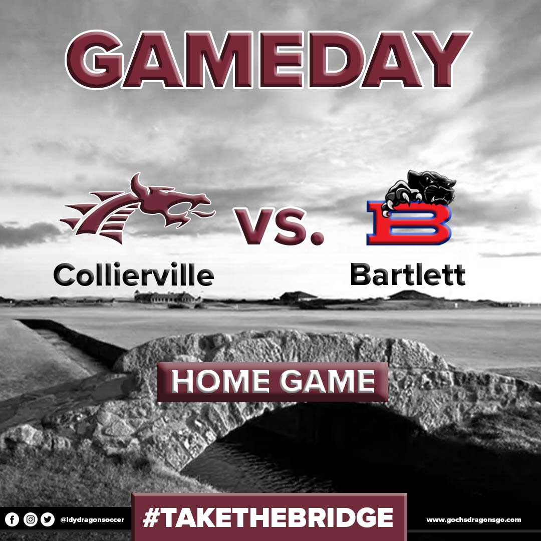 High School Game Day!! District Tournament Semi Finals. The Lady Dragons kick off at 1:00pm. 

#Takethebridge