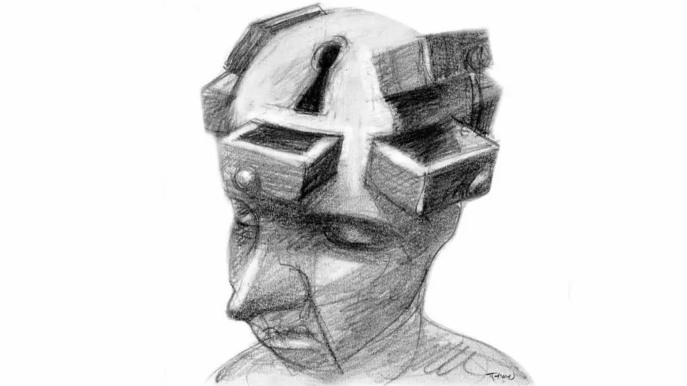 El miedo es la más importante emoción primaria ya que tiene una potencia única: cuando aparece, desplaza a todas las otras.
“Todos tienen miedo y yo también, el miedo no me deja dormir, nada funciona bien, excepto el miedo», es un ejemplo en el desgarrador guion de “El huevo de