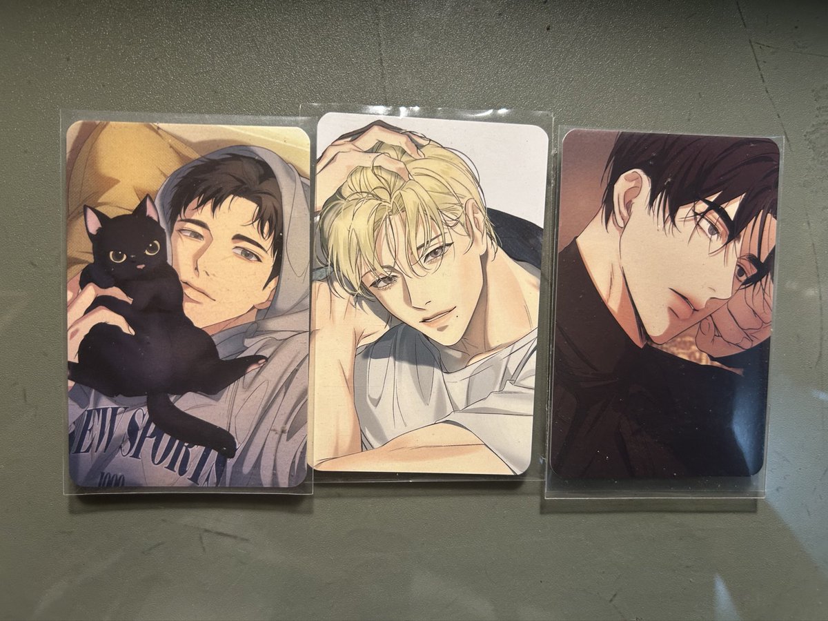 iamthelyy's tweet photo. {พร้อมส่ง}✨
สเปยองอุน + ซออินเสยผม + จีแทค่ตหล่อ
400 รวมส่ง  พร้อมโอนลดได้คั้บ🙌
#ตลาดนัดมันฮวา #ตลาดนัดmanhwa https://t.co/CbCwLROpHC