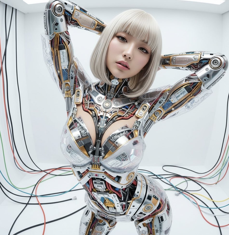 marie3279260511's tweet photo. #ai #Aiart️ #AI美女 #aiartwork #aiAndroid
おやすみロボ💛 https://t.co/OnLcotFYiP