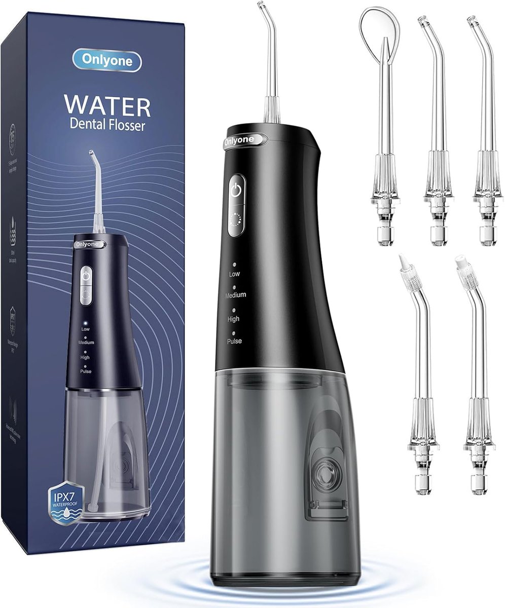 DealsFinderIO's tweet image. STEAL! 🚨

Onlyone Water Dental Flosser is $7.99 (List: $35.99)

Get $15.30 off with code: KRR37HTS

dealsfinder.io/?go=amzn.to/4n… #ad
