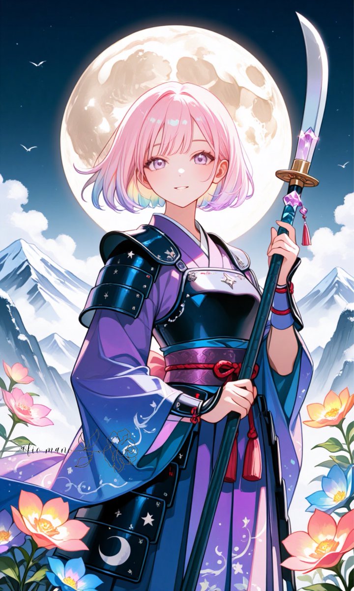 fio_mano's tweet image. #AIウェポンガールズ ⚔️ 参加させていただきます(*´˘`*)
テーマ 和風
