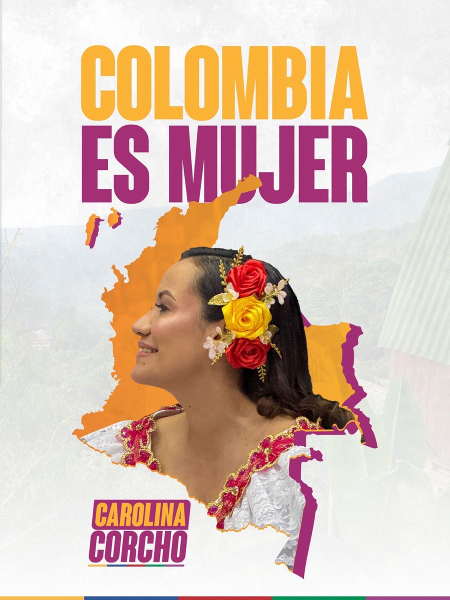 ManuelZamudioA's tweet image. ¡Colombia es mujer! Es el momento de que una mujer dirija nuestro país. Carolina Corcho conoce los territorios, conoce el programa de gobierno del cambio que se debe profundizar en Colombia. #NiUnPasoAtras @carolinacorcho