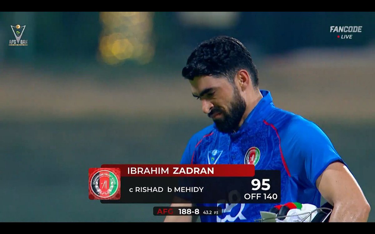 CricCrazyJohns's tweet photo. THE BEST AFGHANISTAN ODI BATTER - IBRAHIM ZADRAN 👌 https://t.co/Nmu5wxLsoB