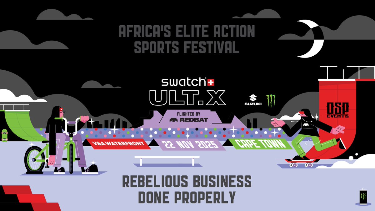 Early Bird Tickets via <a href="/QuicketSA/">Quicket South Africa</a> LIVE - 90 % Sold Out 

quicket.co.za/events/337059-…

Last chance Deal <a href="/Swatch/">Swatch</a> ULT.X flighted by Redbat