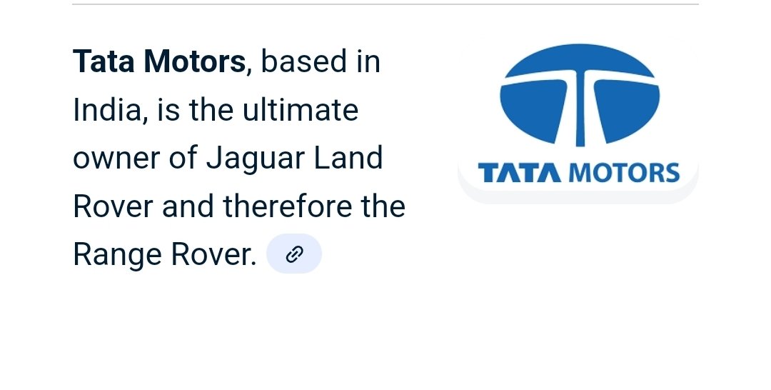 DrRepatriator's tweet image. Funny thing, I was on the verge of getting a new Range Rover until I did my research.  In keeping with my anti indian stance, I am happy to report I cancelled and will be getting rid of the one I have now.  

Any suggestions on a full size SUV? 
@TataMotors up yours!