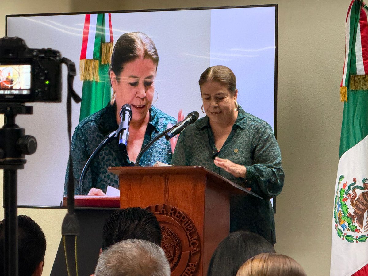 ivanramirezdgo's tweet image. FELICIDADES Y GRACIAS
Por la invitación @SenadoraV a su primer informe anual de este sexenio.