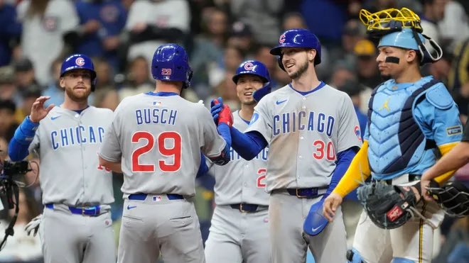 SleeperMLB's tweet image. Cubs vs Brewers Game 5 - Who do you have advancing to the NLCS?