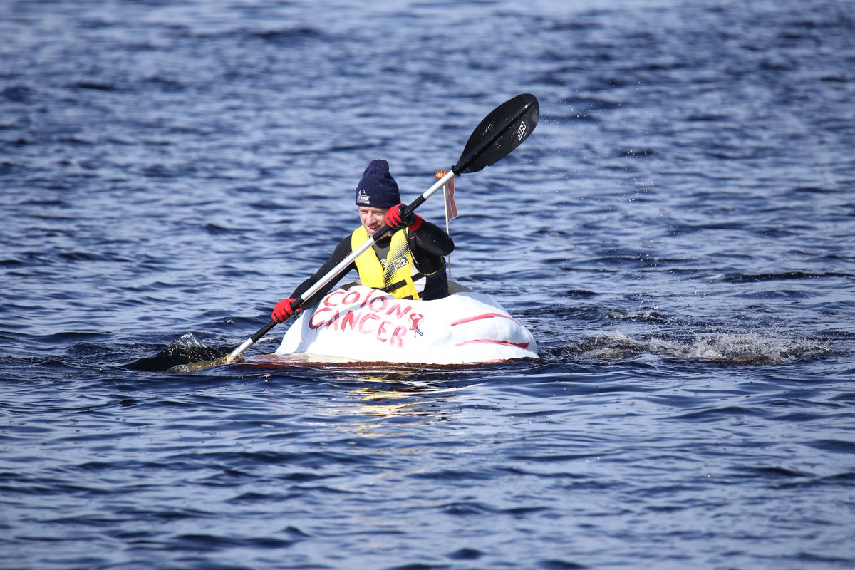 Canada's tweet image. On your marks, get set, PUMPKIN! Today is the 4th Annual #NovaScotia Giant Pumpkin Festival & Regatta. The event features many activities, with the highlight being contestants paddling in giant pumpkins along the shore. Have you ever dreamt of racing a giant pumpkin? 🎃
