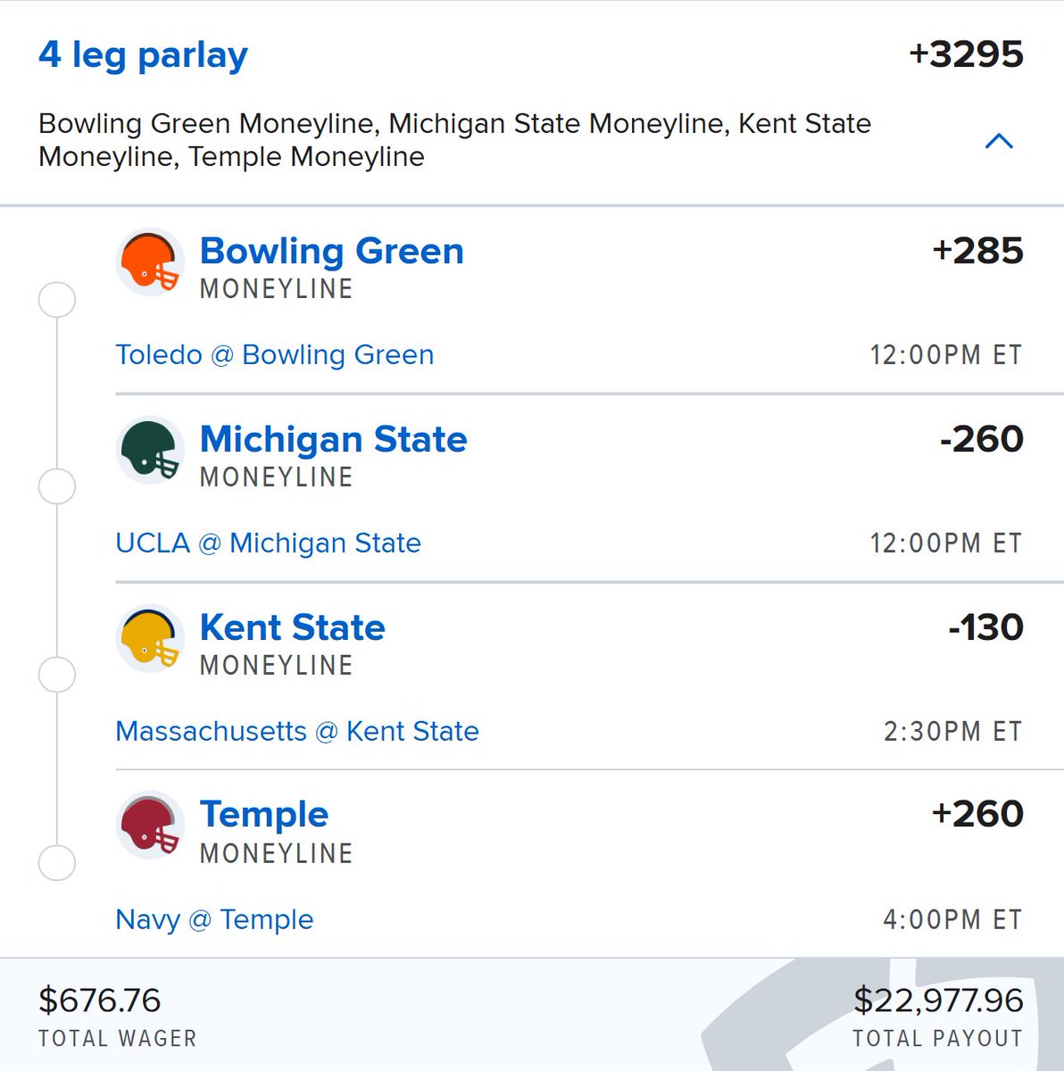 CLVProphets's tweet image. This parlay is hitting.
This parlay is hitting.
This parlay is hitting.
This parlay is hitting.