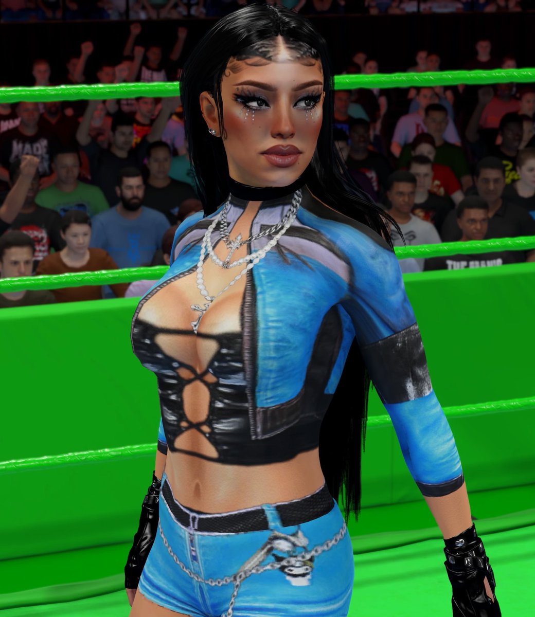 𝐋𝐞𝐢𝐱𝐢𝐚 𝐋𝐢 ♡愛 (@thelexili) on Twitter photo - 𝐟𝐞𝐞𝐥𝐢𝐧 𝐛𝐥𝐮𝐞. 💙🦋
<a href="/ZenithPW_/">Zenith Pro Wrestling</a>  divine spark street wear. #WWE2K25 - 𝐟𝐞𝐞𝐥𝐢𝐧 𝐛𝐥𝐮𝐞. 💙🦋
<a href="/ZenithPW_/">Zenith Pro Wrestling</a>  divine spark street wear. #WWE2K25