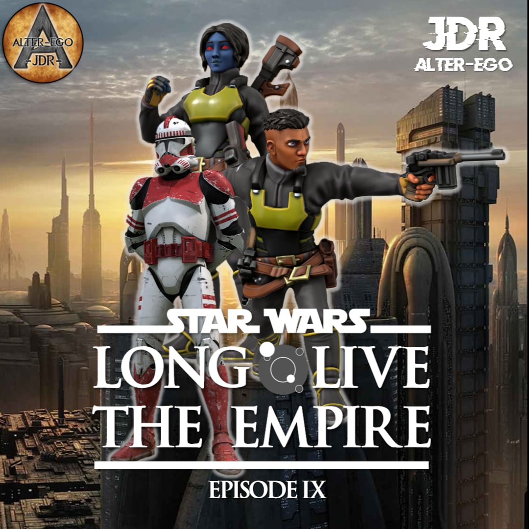 quartzall313's tweet photo. STAR WARS : LONG LIVE THE EMPIRE 

Découvrez le nouvel épisode du jeu de rôle Star Wars, actuellement disponible sur Youtube !

Chaine : ALTER-EGO [JDR]

Lien : https://t.co/wOohAS6CQF

#starwars #jdr #jeuderole https://t.co/OE0Vqae6Zf