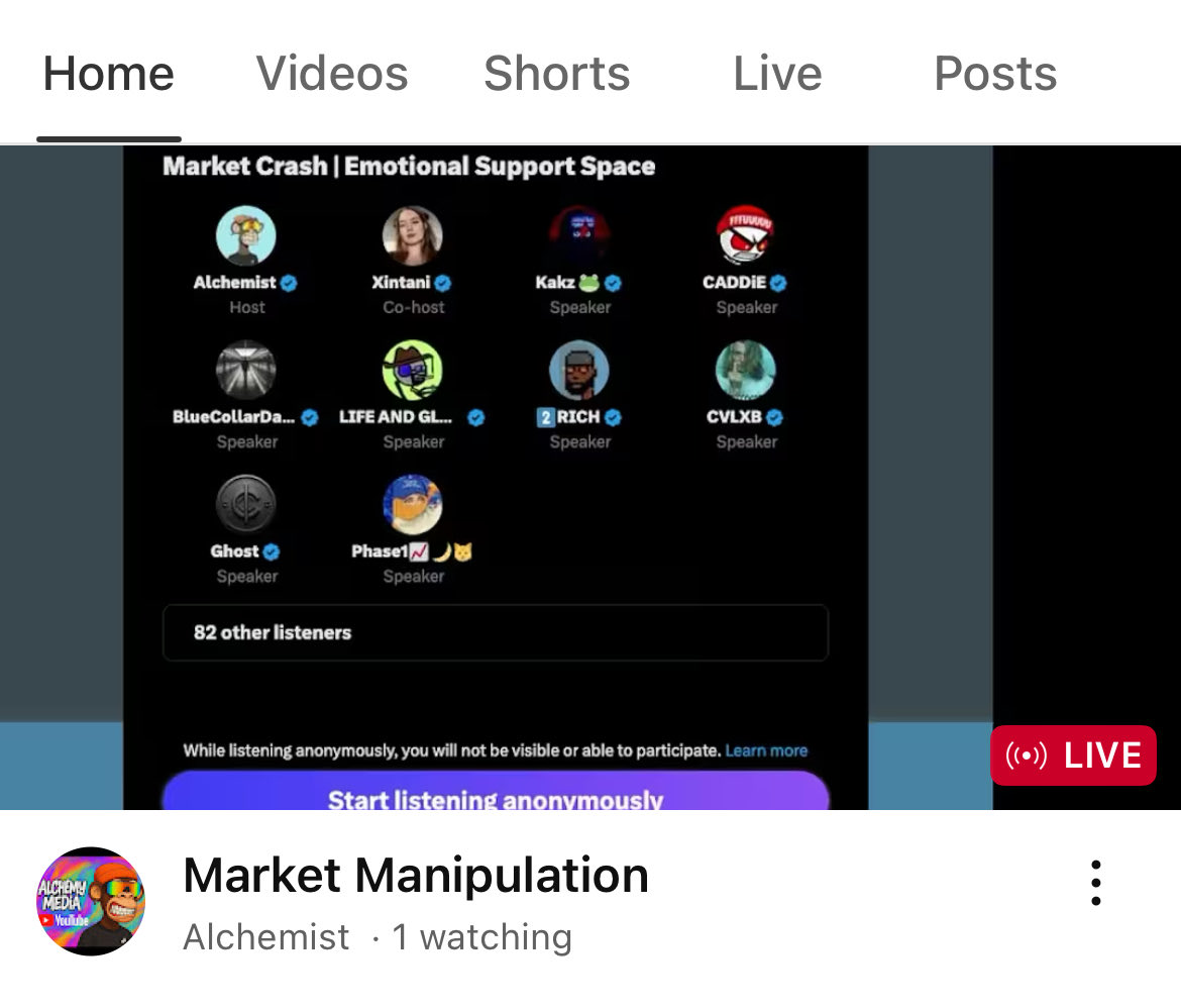 The morning show is streaming live right now on YouTube 

Come join the conversation or chat youtube.com/live/pI4IGEJcV…