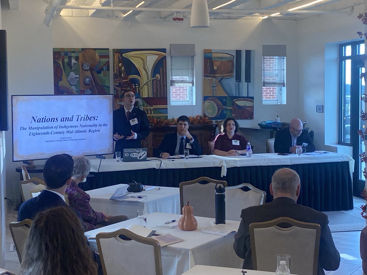 So proud of our ⁦<a href="/shippensburgU/">Shippensburg University</a>⁩ Applied History students presenting their research. #pahistory2025