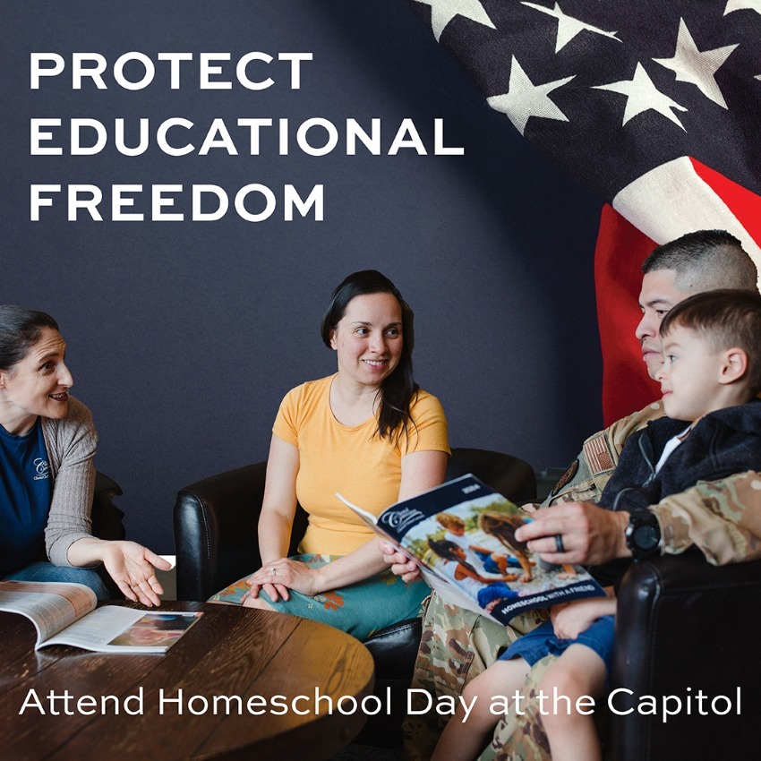 ClassicalConv's tweet image. Find out when your state is having your Homeschool Day at the capitol. chooseeducationindependence.com/events/