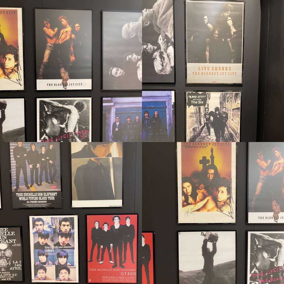 Kenji_Kein's tweet photo. ドキドキするようなイカれた人生にガナル！ワレル！ダレル！
#BLANKEY JET CITY+ THEE MICHELLE GUN ELEPHANT POP-UP
#blankeyjetcity #theemichellegunelephant 
#ブランキージェットシティ
#ミッシェルガンエレファント
#心斎橋パルコ https://t.co/wm7kzEzlYN
