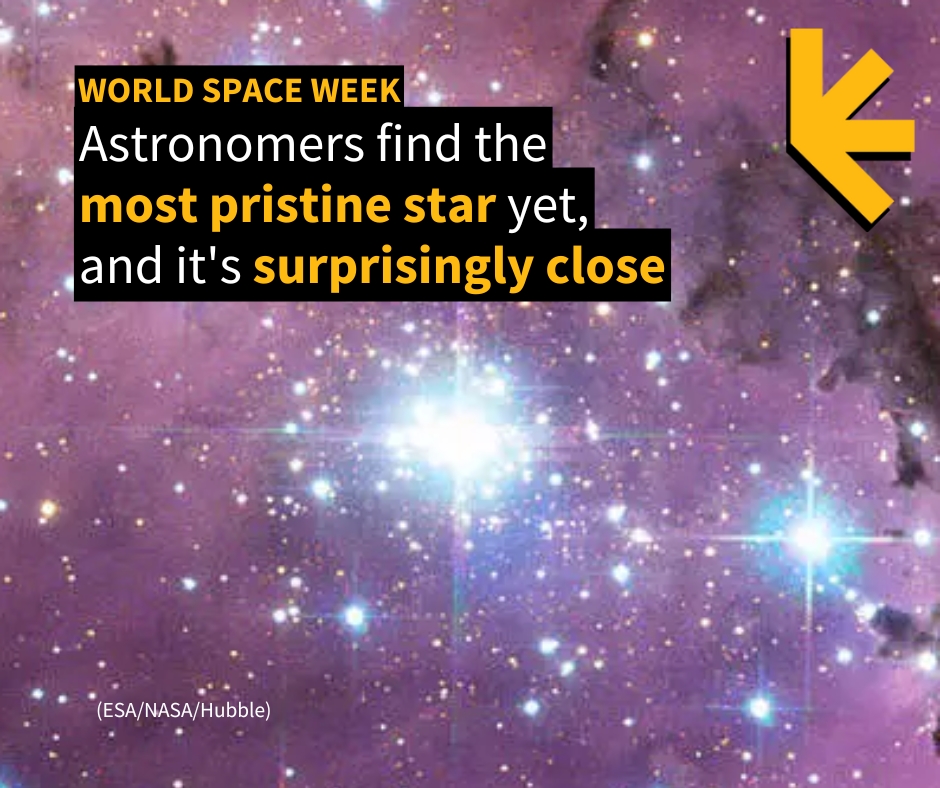 ScienceAlert's tweet image. Even the most distant, most primordial galaxies we&apos;ve observed have 10 times the metallicity of this star. @WorldSpaceWeek @uchicago #WorldSpaceWeek #WSW2025
sciencealert.com/astronomers-fi…