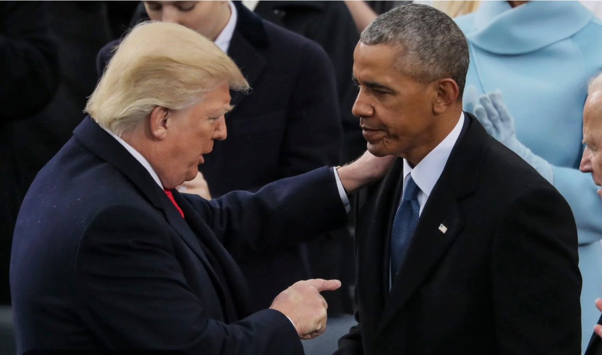 RealHickory's tweet image. All roads lead to Obama, and Trump knows everything!