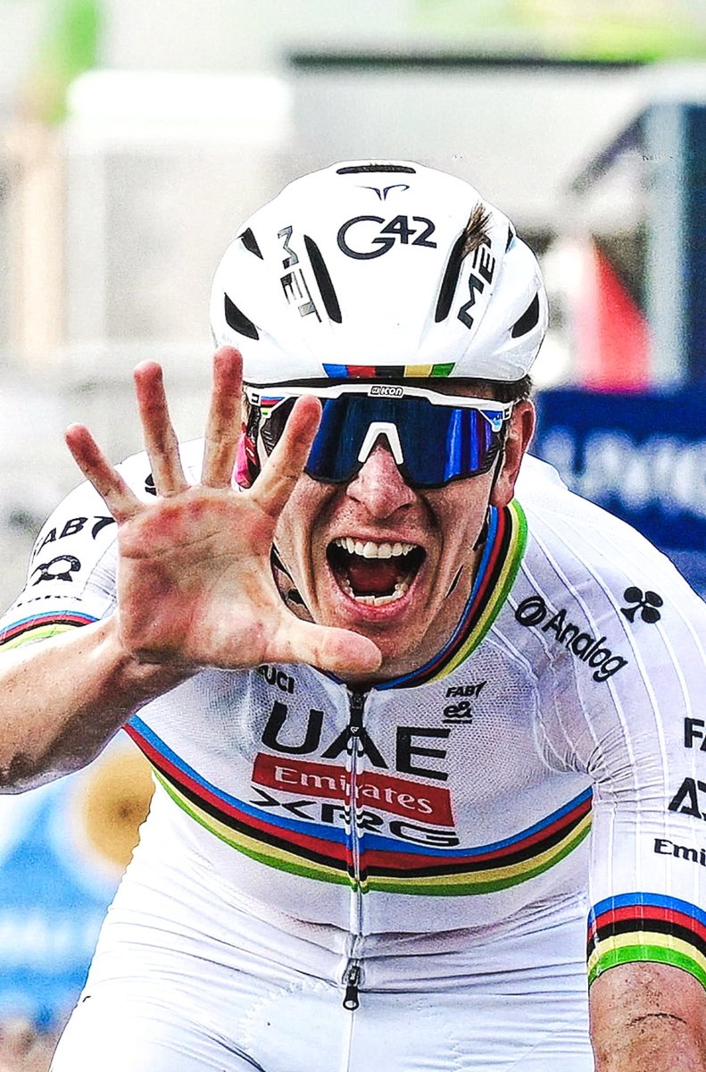 lucasaganronald's tweet image. For me not only the best cyclist of the year, but also the best sportsman of the year of all sports. Change my mind. 🌈

🏆 UAE Tour
🏆 Strade Bianche
🏆 Ronde van Vlaanderen
🏆 Fleche Wallonne 
🏆 Liege Bastogne Liege 
🏆 Criterium du Dauphine
🏆 Tour de France
🏆 World Champion…