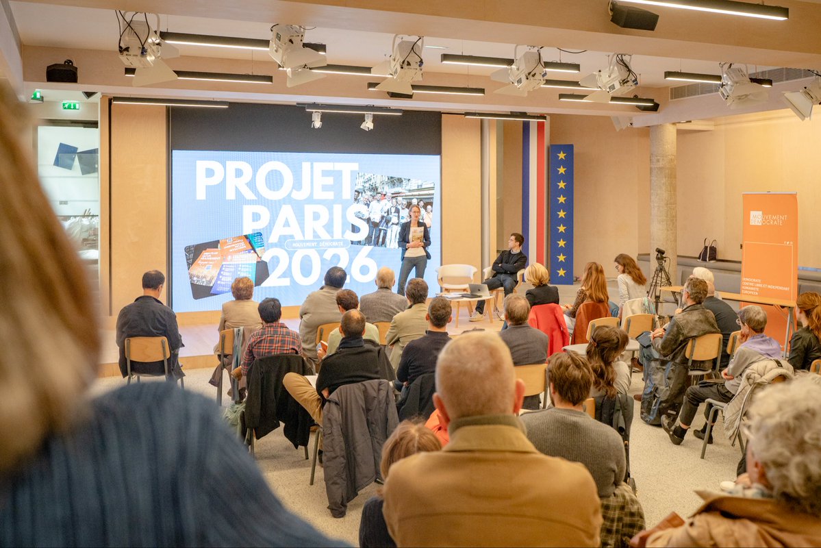 maudgatel's tweet image. 18 mois de travail fondé sur la consultation des Parisiens #Parisespresso, l’écoute des forces vives sur les sujets du quotidien #Assisesparisiennes et la réunion des cercles experts présentés au conseil du @MoDem_Paris. 
Merci à tous ceux qui contribué au projet pour Paris.