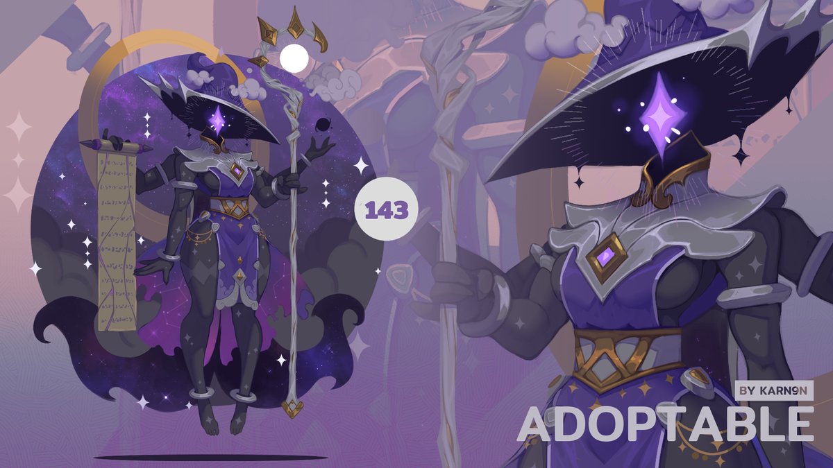 KARN9N's tweet photo. [OPEN]Adoptable#143 by KARN9N on DeviantArt
#adoptable #characterdesign #fantasycharacter #originalcharacter https://t.co/RP4xErCMhP