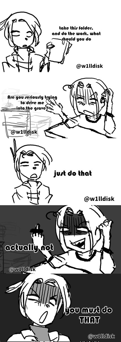 willDisks's tweet photo. I did that just for fun, i didnt know so my ocs is very funny XD

#sketches #doodle #oc #comicpanel #comic #memes #ivik #ciya #starstfromtheend #sfte https://t.co/iE9hxh6ZWA