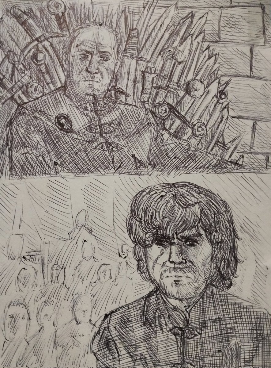 Karisuta_san's tweet image. [CALLISTA'S #INKTOBER 2025 FIRST WEEK SHOWCASE]
1- #Moustache 
2- #Weave
3- #Crown
4- #Murky