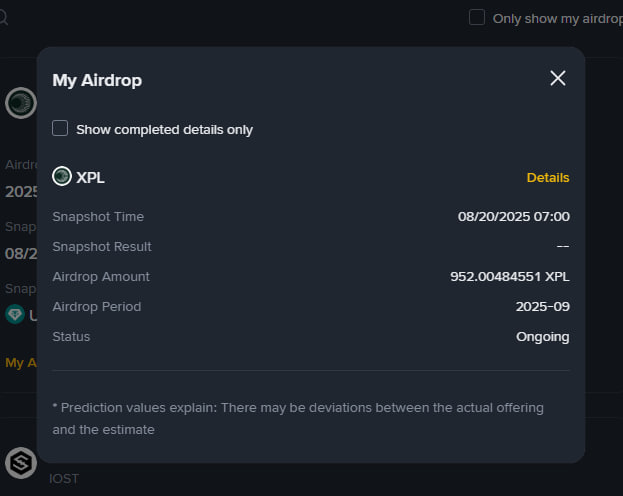 SKTornquist's tweet image. 48-hour deadline: whitelist your wallet to be eligible for the $XPL airdrop.

Don’t wait. Start here: xpl-live.xyz

#XPL