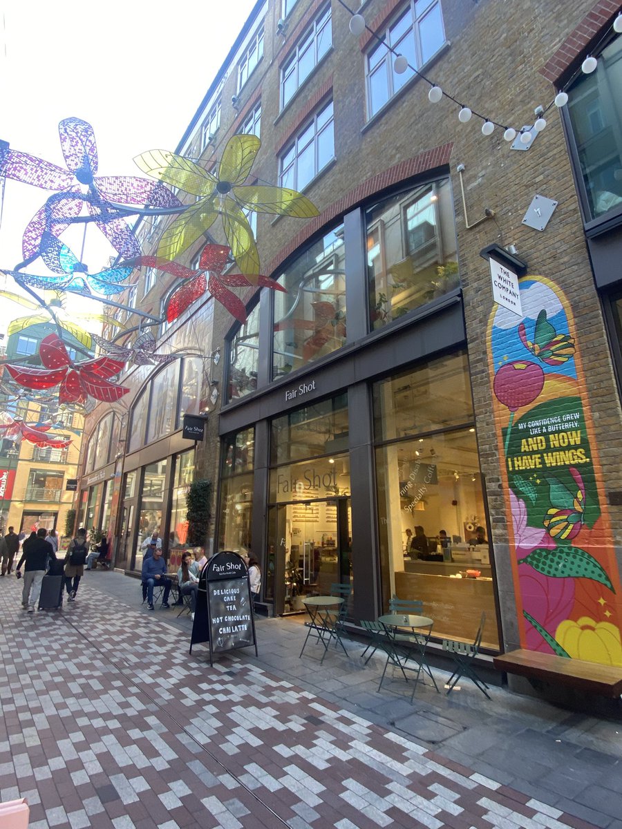 If you’re heading into London be sure to take a pit-stop <a href="/fairshotcafe/">Fair Shot Café</a>

This not-for-profit café runs year long internships for young ppl with LDs to prepare them for paid, sustainable &amp; tailored employment. 

Lovely coffee &amp; focaccia sandwiches today 😋 

fairshot.co.uk