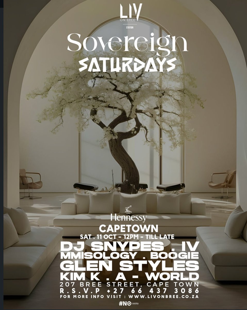 ola! I’m deejaying at two gigs tonight in Capetown  🇿🇦 

DRAMA - 11:30PM
LIV - 3:30AM

If you’re in the area, come through 🙌🏽