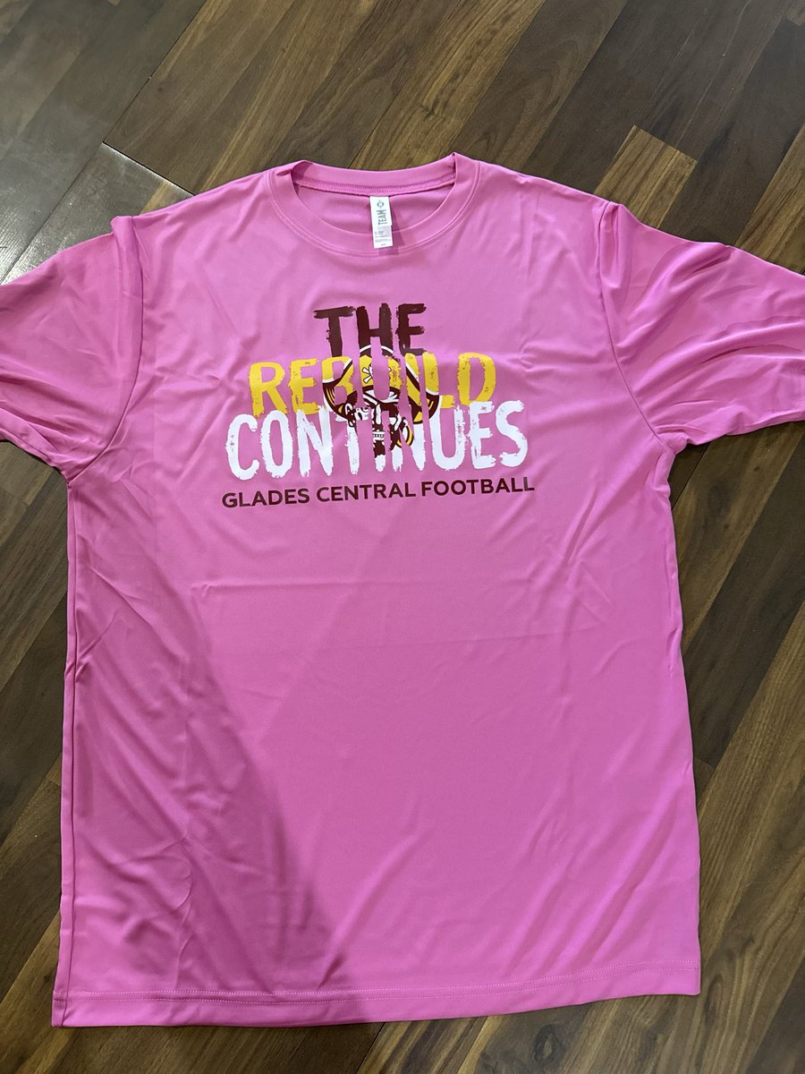 Today is the last day for Thursday orders. Glades Central is having a pink out for this Thursday game. DM me to place an order today 🎀💕