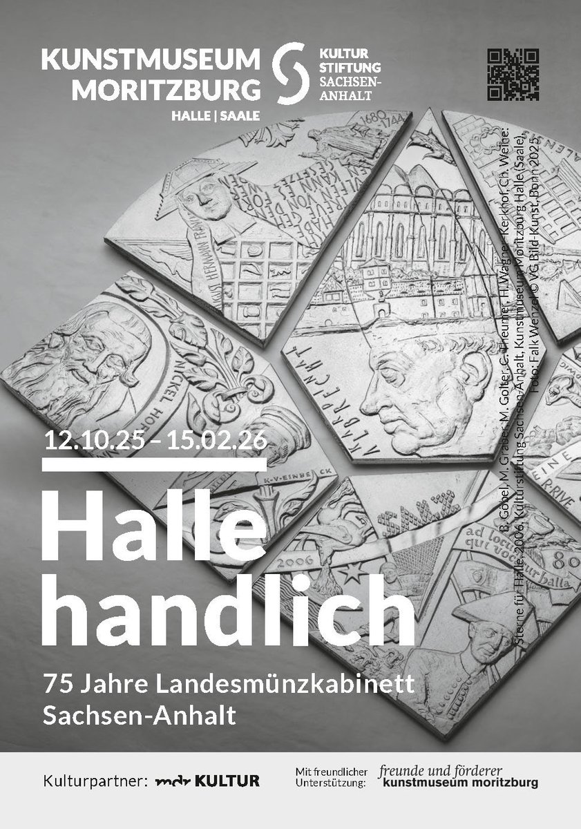 sachsenanhalt's tweet photo. #Münzen, #Papiergeld und #Medaillen: Das Kunstmuseum #Moritzburg feiert 75 Jahre #Landesmünzkabinett #SachsenAnhalt, eine der großen numismatischen Sammlungen in Deutschland. Zu Festakt und Ausstellungseröffnung „Halle handlich“ sprach Kulturstaatssekretär #Putz. #KulturLSA https://t.co/DQ2jiNu3cH