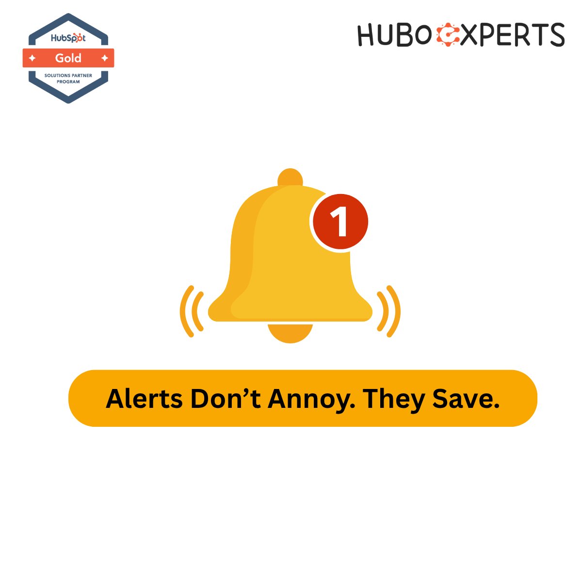 huboexperts's tweet image. That “ping” from HubSpot? It’s not noise — it’s protection.
Alerts don’t annoy. They save deals.
#HubSpot #SalesAutomation #RevOps #HubSpotGoldPartner