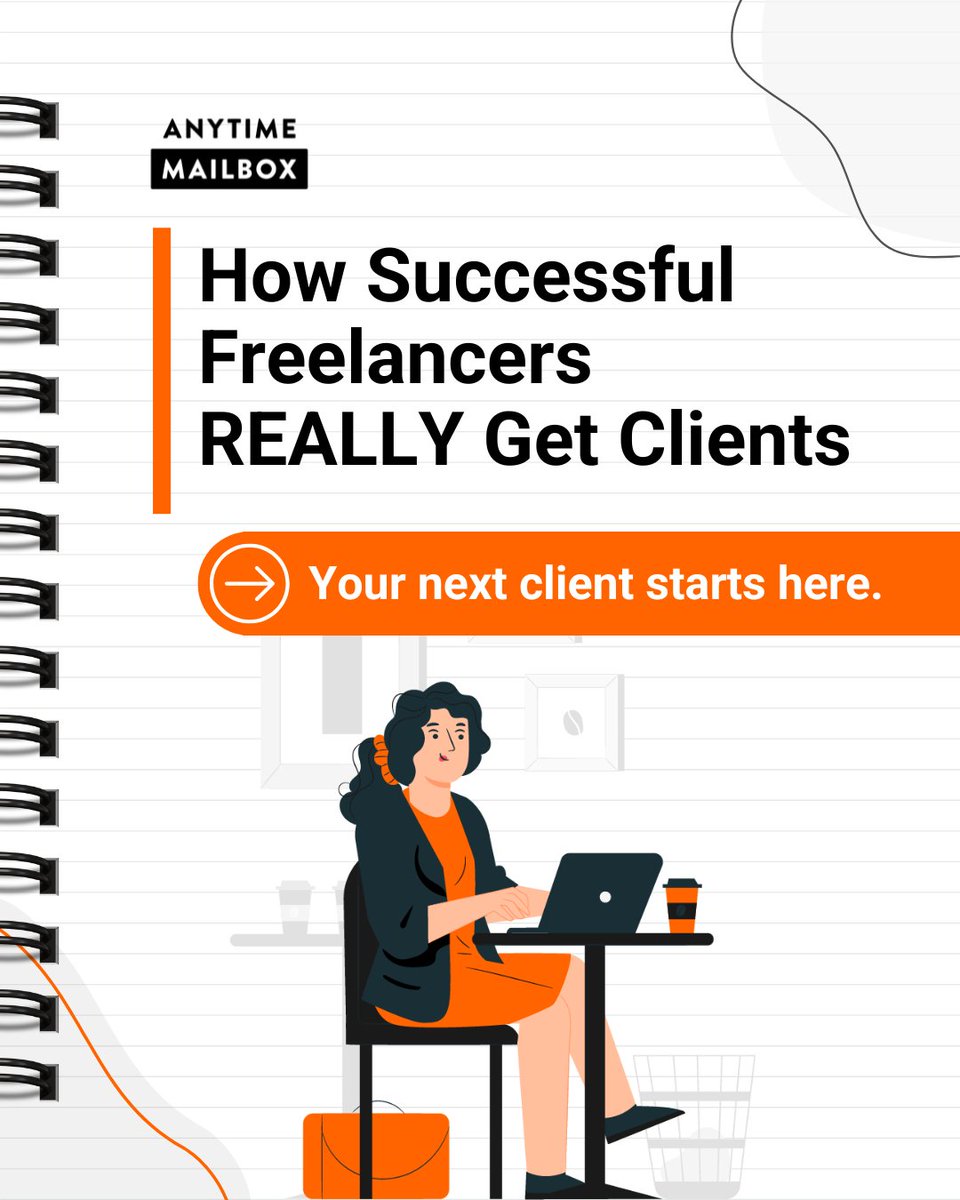 AnytimeMailbox's tweet image. Freelancers, struggling to land consistent clients?
We’ve put together a FREE Client Acquisition Playbook tailored just for you  - anytimecentral.com/aba-freelance