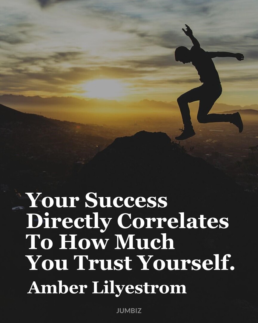 Commodoo_com's tweet image. #QuotesForLife #MotivatedMindset #AmberLilyestrom : Your Success Directly Correlates To How Much You Trust Yourself.