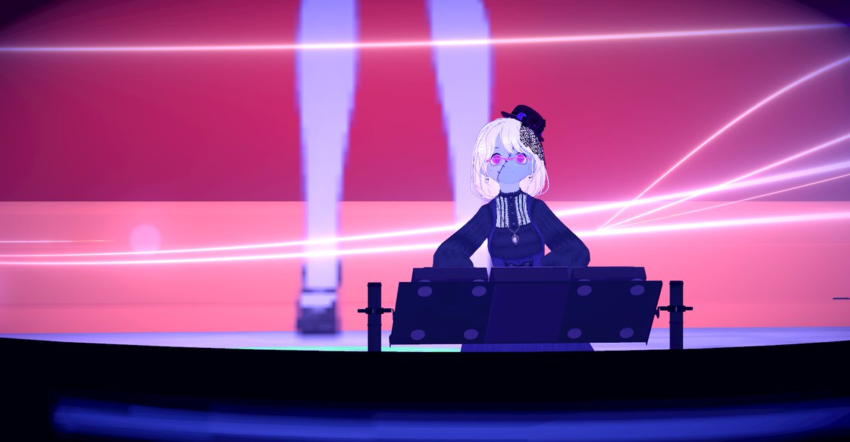 rushanaruu's tweet image. #clusterdimension　
ハロウィンが近付いているということで、
ハロウィンパーティーなDJ&amp;amp;ダンスの華やかなイベントでした
キャストさん達は、ステージではダンス～フロアでは皆の間を廻ってわちゃわちゃと大忙しでした
ハロウィンって何だかウキウキしちゃいますね🥳
#cluster